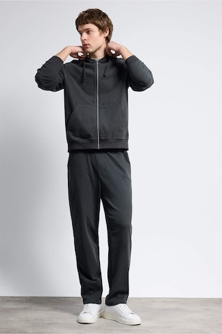 Defacto %100 Pamuk Fermuarlı Sweatshirt F9812ax26spar221 Antrasit-ar221