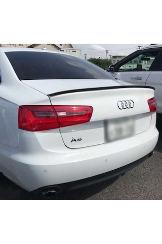Audi A6 C7 S3 Spoyler 2012 2017 Parlak Siyah Pıano Black
