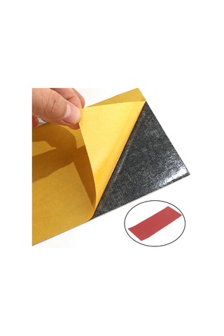 Homyl Kauçuk Ayakkabı Tabanları Tamir Yamaları Taban Koruyucu Kırmızı