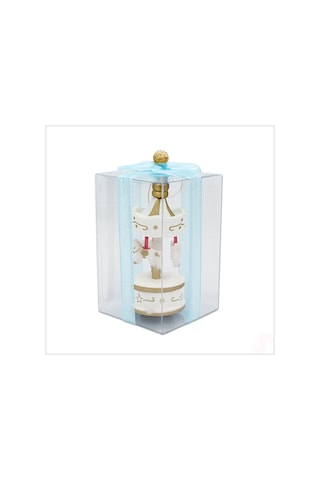 Kutulu Mini Atlı Karınca, 8,5cm X 3,5cm - Beyaz