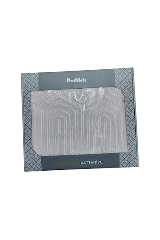 Özdilek Prestige Çift Kişilik Battaniye 220x240 Kristal Gri Yeni Gri
