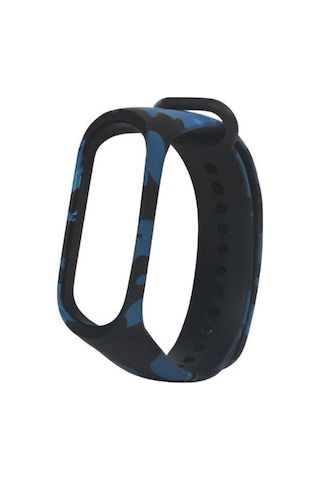 Xiaomi Mi Band 3 Ve 4 Akıllı Bileklik Tme Kordon Kamuflaj Desen