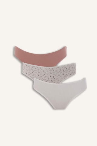 Defacto Ribana 3lü Slip Külot H0190ax26spbr80 Pembe-br80