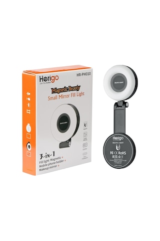 Herigo Hr-ph010 Aynalı Manyetik Selfie Işığı Telefon Standı