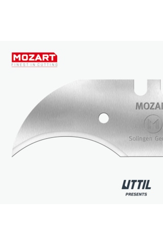 Mozart Blades 160.065 Yarım Ay Konkav Bıçak 10'lu Yedek