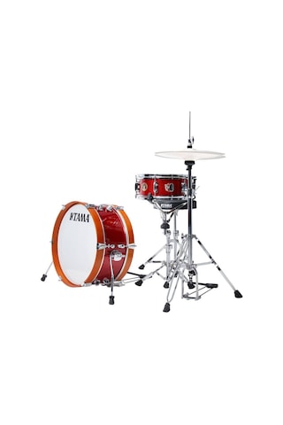 Tama Ljk28h4-cpm Club-jam Mini Candy Apple Mist 2 Parça 18b/12t Aksamlı Akustik Davul Seti