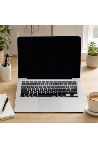 Silikon Klavye Koruyucu Macbook Air & Macbook Pro Uyumlu Amerikan İngilizce Ultra İnce A1278 A1369 A1466 A1502 Siyah Gri