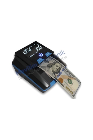 Bill Counter Al-130 F9 Mavi Sahtepara Kontrol Makinesi 9 Ülke Parası