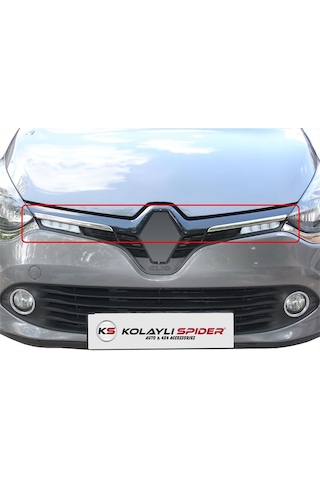 Renault Clio 4 Ön Panjur 2 Prç Krom 2013-2016