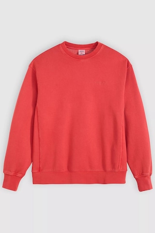 Levi's Pamuklu Relaxed Fit Bisiklet Yaka Logolu Sweat Erkek Sweat A9244-11525 Kırmızı