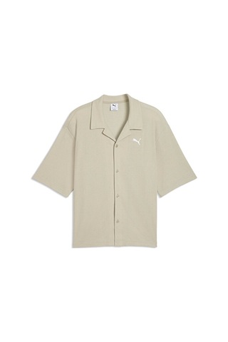 Puma Wardrobe Ess Shirt Erkek Günlük Gömlek 63436361 Gri