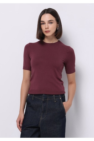 Colin's Colins Slim Fit Kadın Bordo Kazak Cl1075531 Q1.v1 Brd Bordo