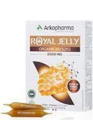 Arkopharma Royal Jelly Organık Arı Sütü 20 Ampul