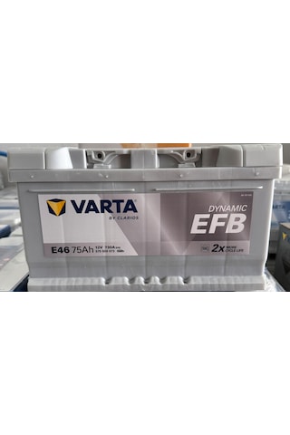 Varta / E46 Efb 75 Amper Start-stop Akü 2025 Tarihli