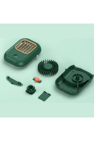 Padalink Boyun Bağlı Taşınabilir Fan, 3 Hız Ayarı, 10 Saat Kullanim Süresi, Hafif Abs, 1800mah Pil