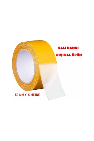 Halı Kaydırmaz Bant Halı Kilim Sabitleme Ve Yapıştırma Bandı 50mm X 5metre