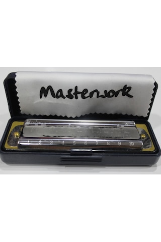 Masterwork 10 Delik C Chromatic Metal Kasa Özel Kutulu Mızıka