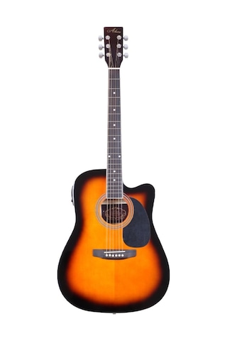 Almira F650N-Sbc Sunburst Elektro Akustik Gitar