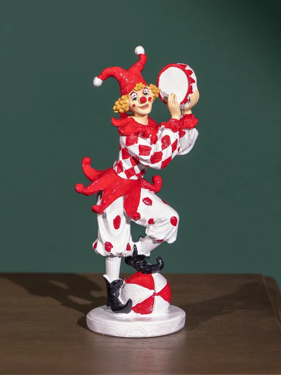 Lefard İç Dekorasyon İçin Figürü "palyaço" Biblosu 22.5 Cm 188578893