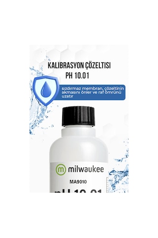 Milwaukee Ma9010 Ph 10.01 Kalibrasyon Solüsyonu 230 Ml