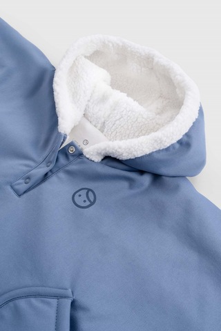 Su Geçirmez Bebek Panço Mavi Yağmurluk Mavi