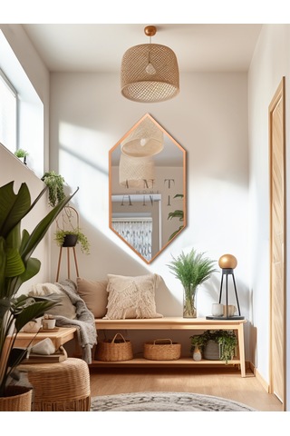 Duvar Aynası, Konsol Aynası, Holl Aynası, Dekoratif Ayna Bronz