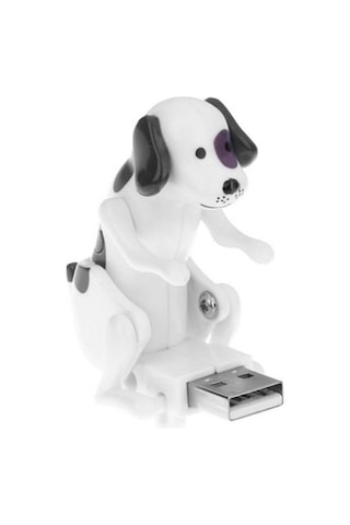 Taşınabilir Mini Sevimli Pc Usb Flash Sürücü Komik Çırpınan Köpek Haylaz Köpek U Disk Ofis Çalışanı İçin Basıncı Azaltan Oyuncak