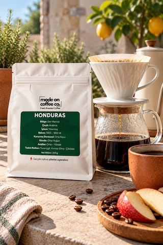 Honduras San Marcos Filtre Ve Espresso Kahve 200 Gr %100 Arabica Yıkanmış - Espresso Makinesi İçin Öğütülmüş