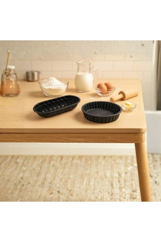 Safir İkili Tart - Baton Kalıbı Siyah