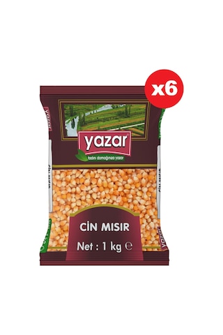 Yazar Cin Mısır 6 x 1 KG