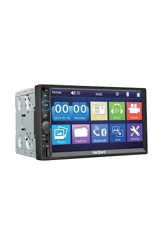 Harward Hr-g754 7 İnç Double Teyp 4 60w/bt/usb/sd/aux/mirror Link/dokunmatik Ekran/kumanda