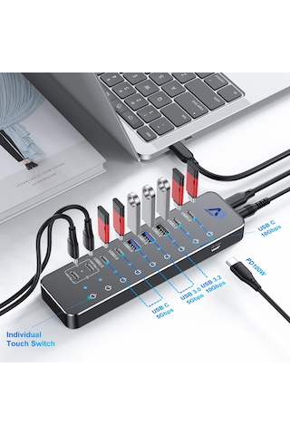 Uhh03-017 Apollobell 10 Port Usb 3.0 Hub