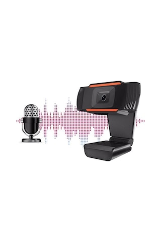 Powermaster PM-2435 Mikrofonlu 5 Mp 720P USB Webcam