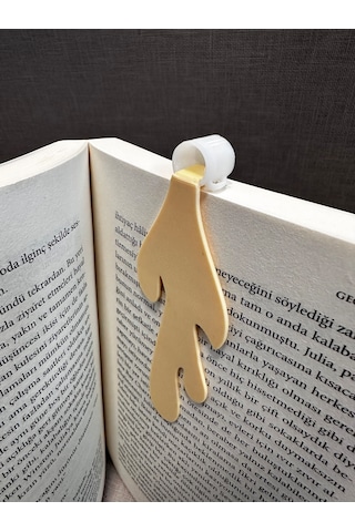 Latte Kitap Ayracı Kitap Ayracı - Kitap - Kahve - Modern