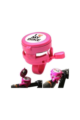 Tw Bisiklet Aynalı Pembe Zil Pembe