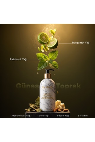 Maxrosa Aromatherapy Bergamot & Patchouli Sıvı Sabun 500 Ml