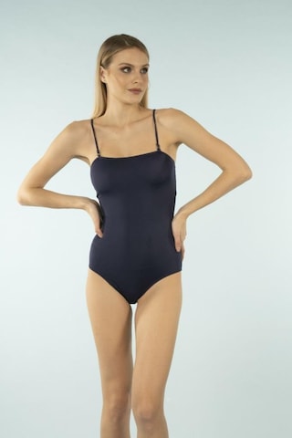 Estiva 2538-102 Lacivert Straplez İp Askılı Mayo