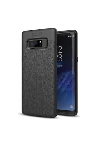 Samsung Galaxy Uyumlu Note 8 Kilif Deri Tarzi Niss Silikon Case 389468249