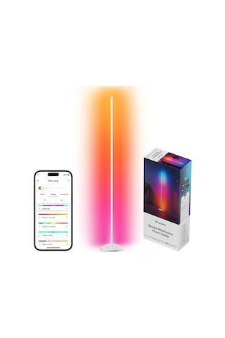 Nanoleaf Akıllı Rgbw Dikey Aydınlatma Yer Lambası Matter, App Kontrollü, Google Home, Alexa, Apple H Beyaz