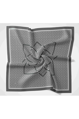 Silk Home Shiny Eşarp Gri Gri