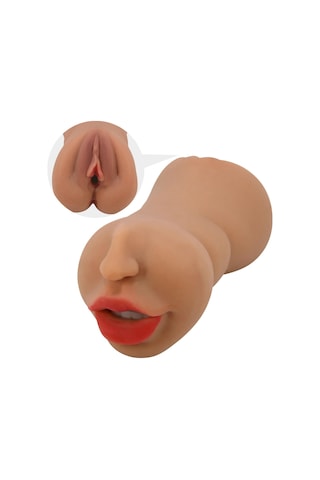 Odins Shop 3 Boyutlu Suni Oral & Vajinal Mastürbatör - Zoey