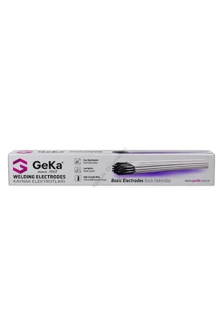 Geka Laser B 47 Bazik Kaynak Elektrod E7018 H4 3,20x350 Mm - 1 Paket 90 Adet