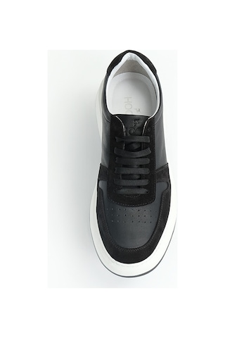 Sortıe Black Siyah Sneaker Erkek Deri Ayakkabı 001