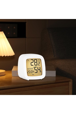 Suntek Kompakt Dijital Çalar Saat Başucu Saati 12/24h Ofis