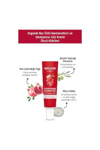 Weleda Pomegranate & Maca Peptides Organik Nar Özlü Nemlendirici ve Sıkılaştırıcı Göz Kremi 12ml