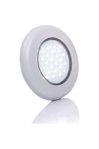 Sanel Spot Yüzey 24 Led Lamba Su Geçirmez 12v Beyaz Stcs12w24