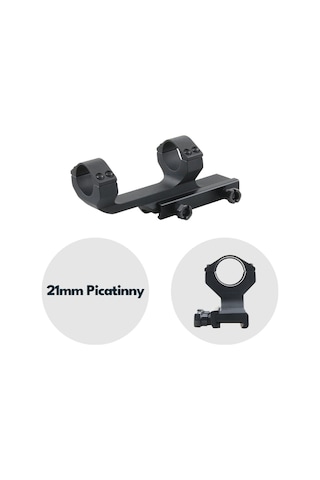 Vector Optics 25.4mm 1"" Tüp Tek Parça Picatinny Montaj Ayağı - Sctm-63