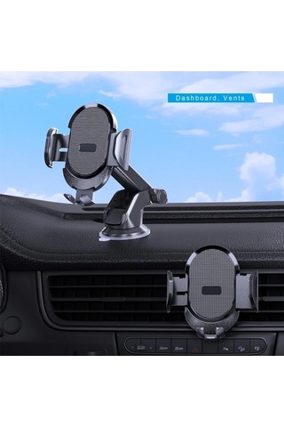 Tysm Joyjadehub Araba Telefon Tutucu Standı Dashboard 1 Adet, Yerçekimi, Kısa Uzunluk, 360 Dönme, İphone Uyumlu 1pc