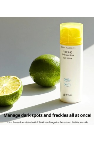 Goodal Green Tangerine Vita C Dark Spot Care Güneş Serum 50 ML