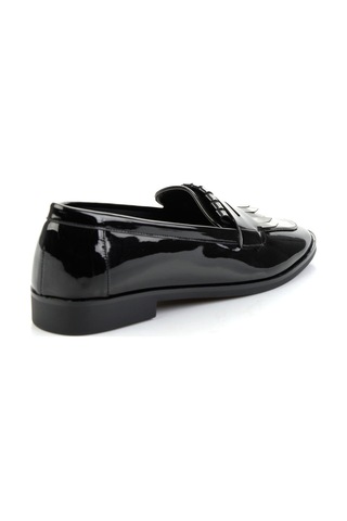 Siyah Kadın Loafer Ayakkabı K01212011098 Siyah